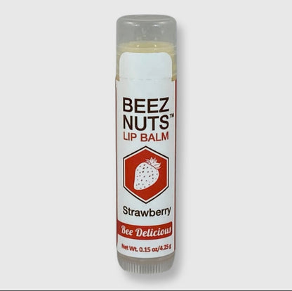 Beez Nuts Lip Balm- Strawberry