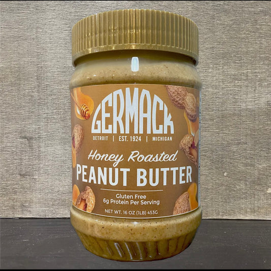 Germack Honey Roasted Peanut Butter- 16 oz.