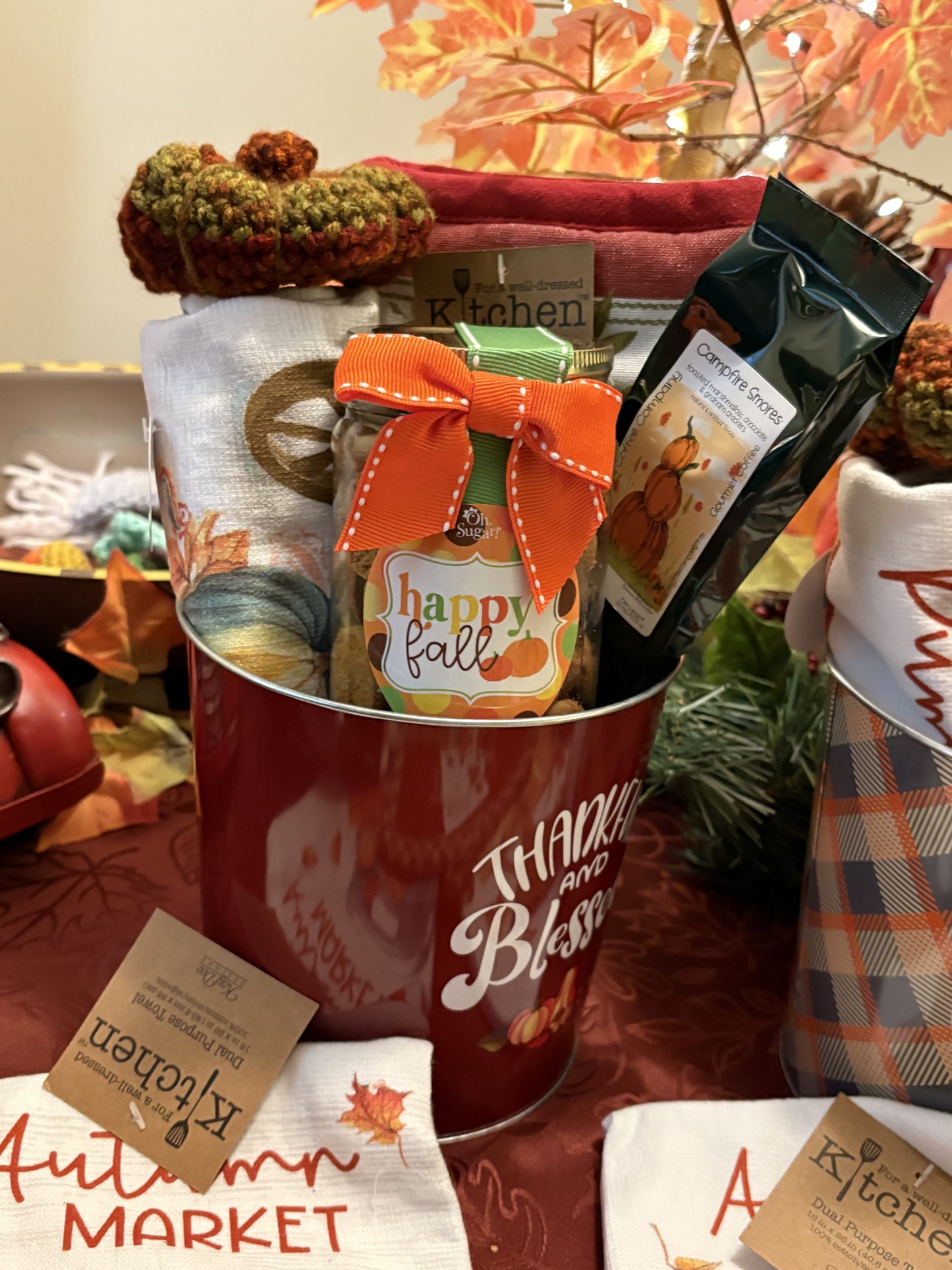 Thanksgiving Gift Pails/Buckets