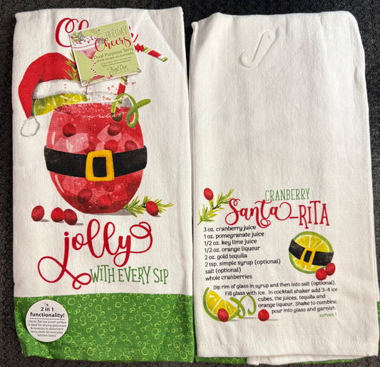 Closer to Jolly Kitchen Towel- $10 or 3/$25 (mix and match)