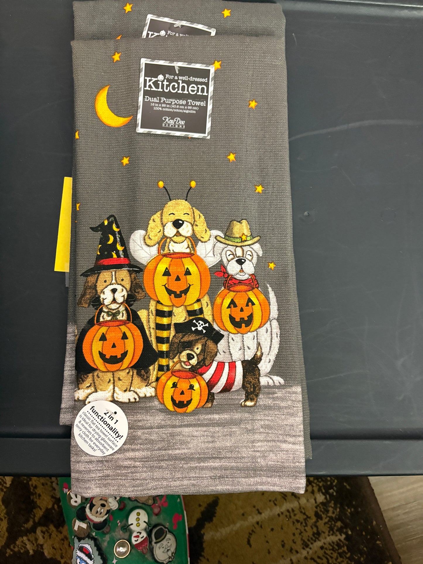 Updated- Trick or Treat Dogs Kitchen Towel- $6 or 10/$50 (Mix & Match)