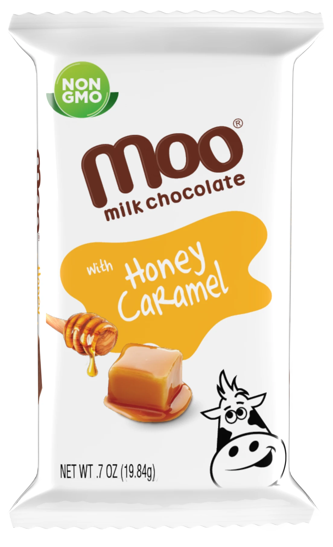 Natural Honey Caramel & Milk Chocolate Mini Bars, 0.7 oz