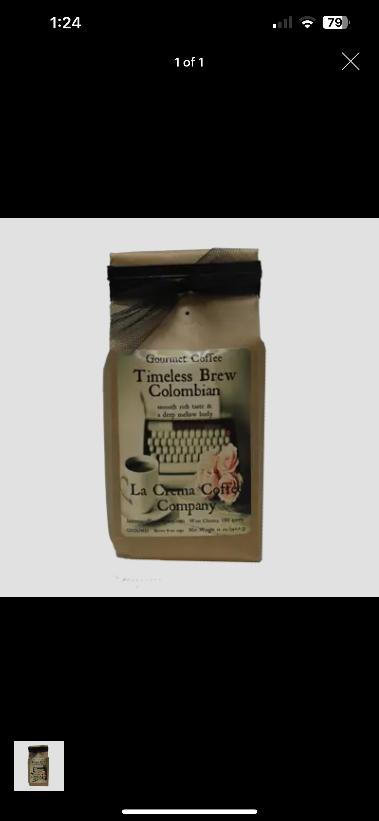 Timeless Brew Colombian Perfect Pot Coffee (makes one pot of coffee)