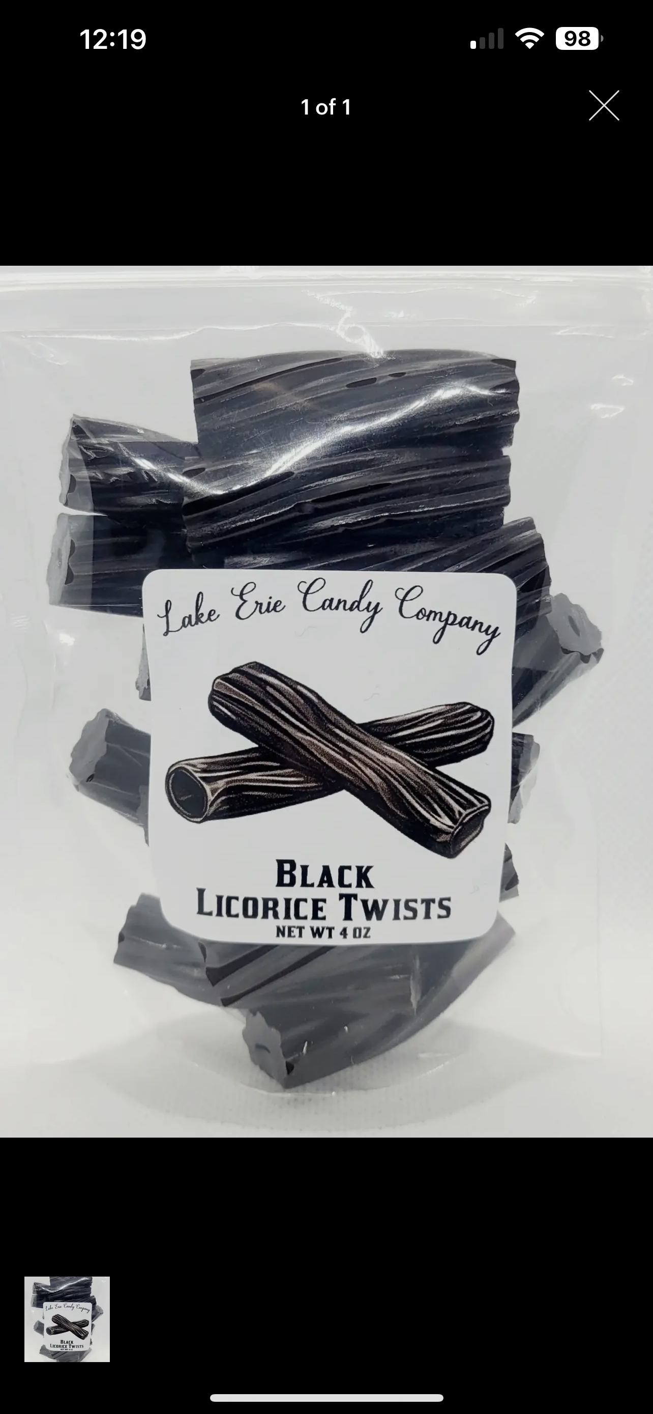 Black Licorice Twists