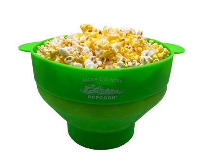 Silicone Microwave Popper: Purple