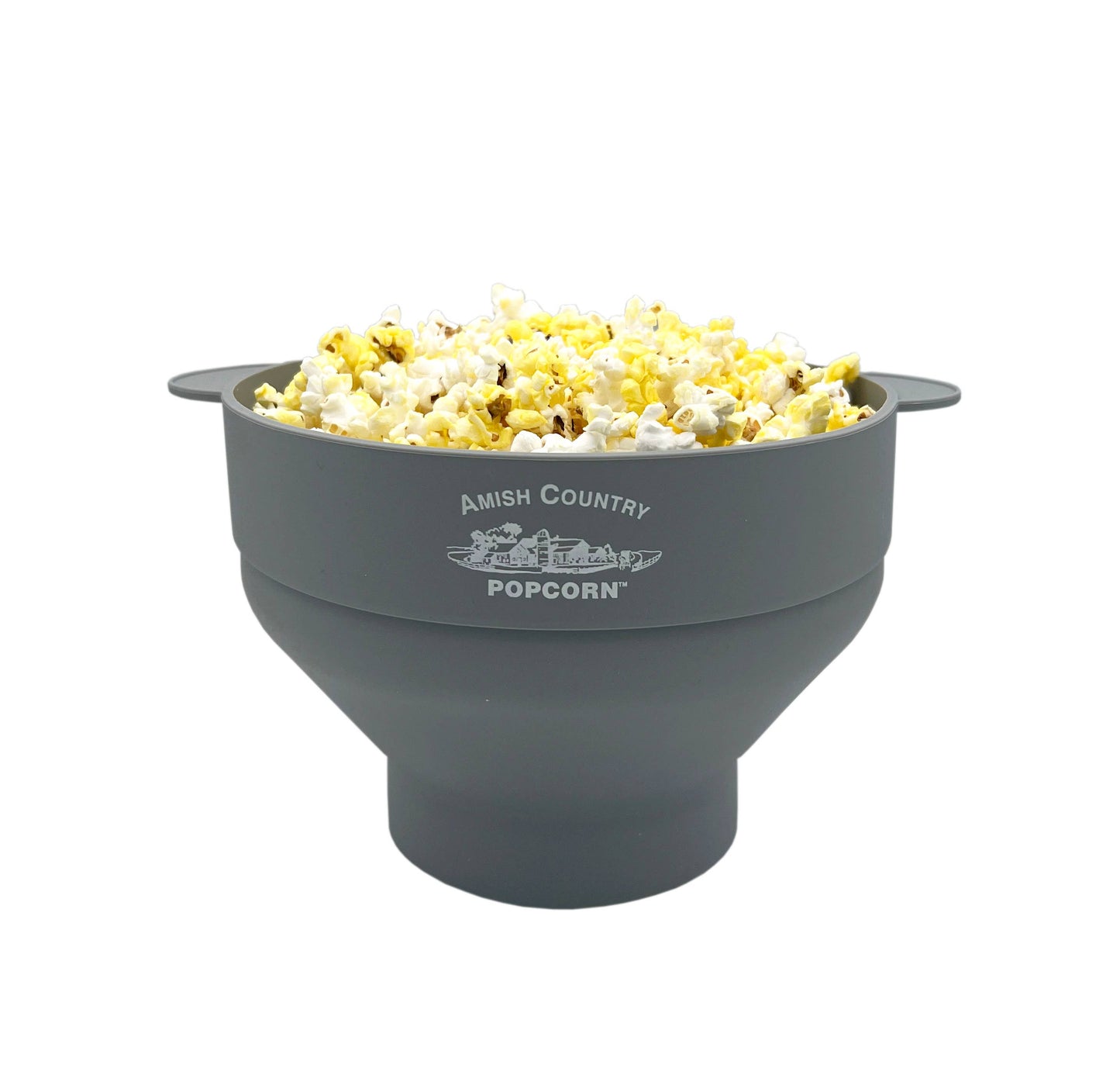 Silicone Microwave Popper: Black