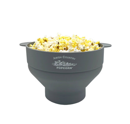 Silicone Microwave Popper: Purple
