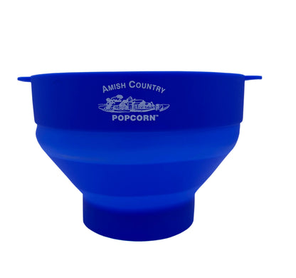 Silicone Microwave Popper: Black