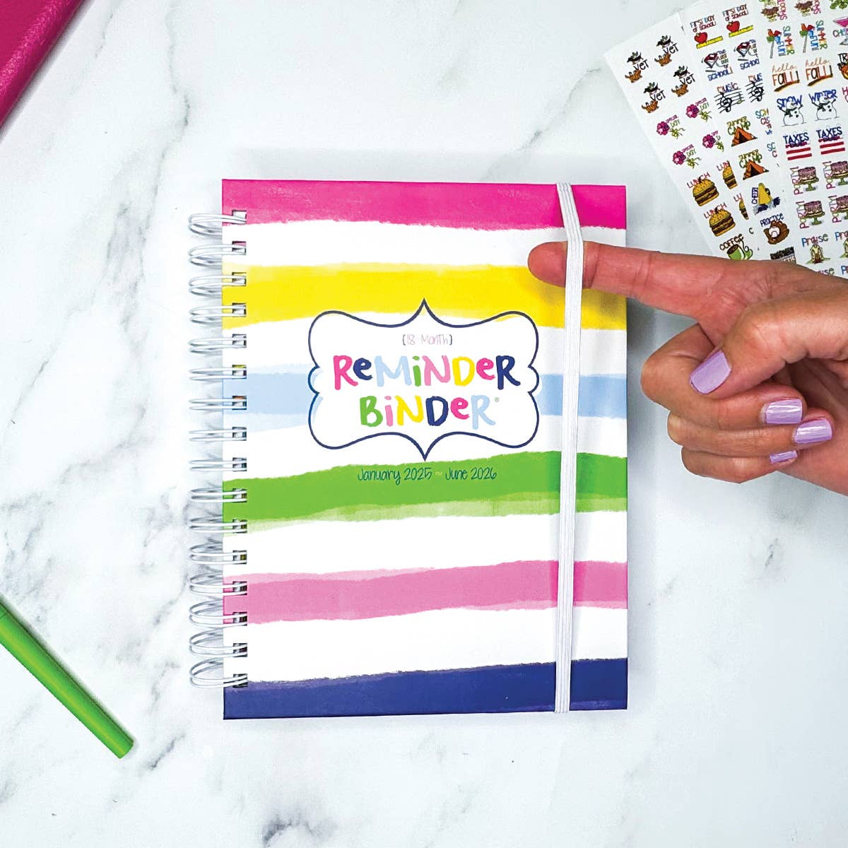 NEW! Reminder Binder® Planner [Jan 25-June 26] | Simply Brilliant