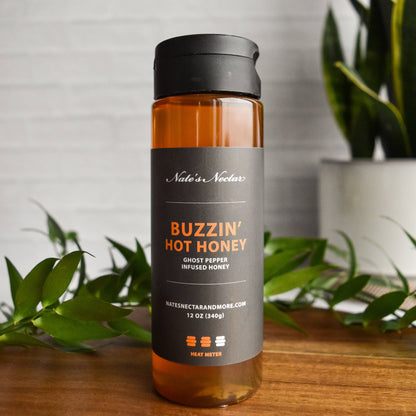 Buzzin' Hot Honey, Plastic Squeeze Bottle