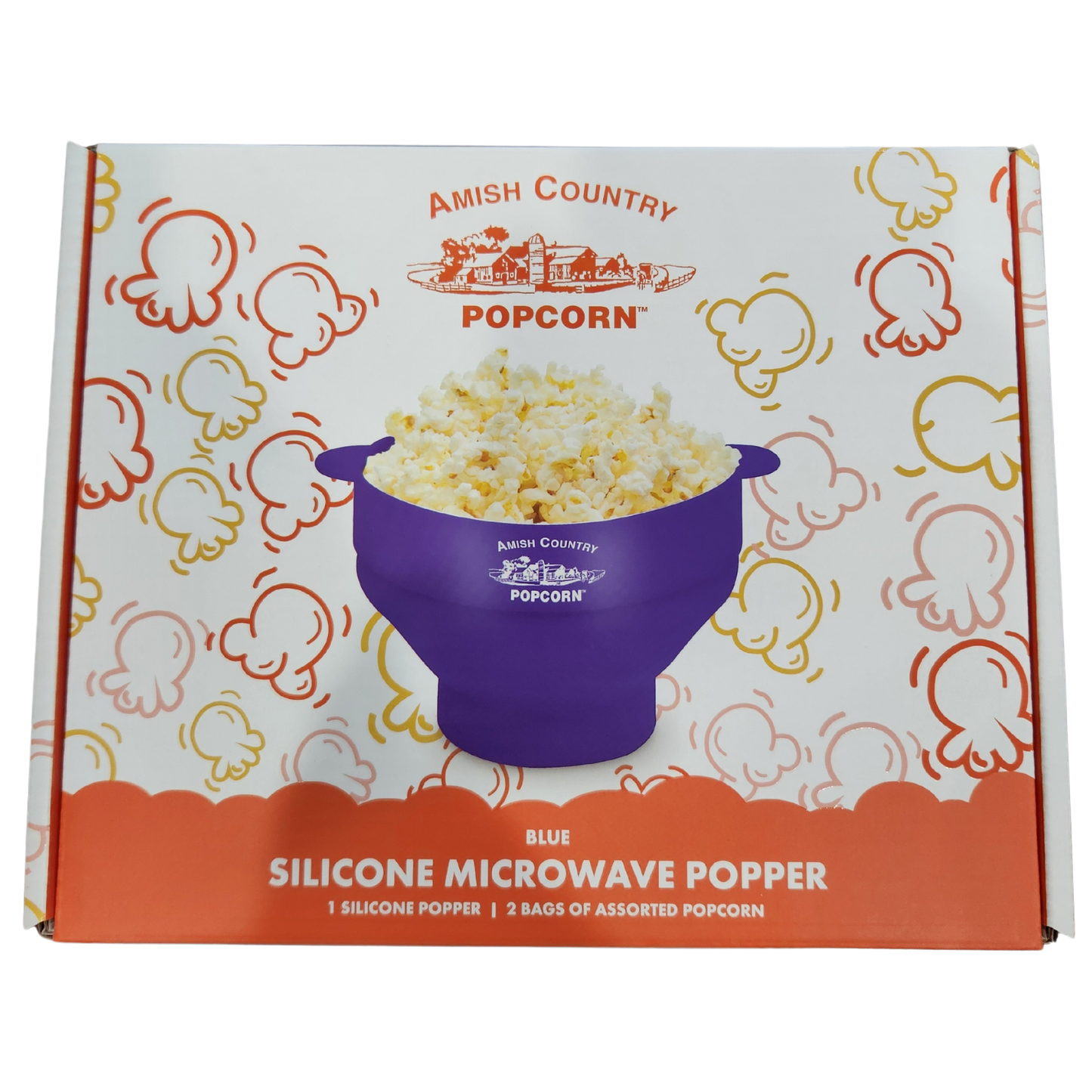 Silicone Microwave Popper: Green