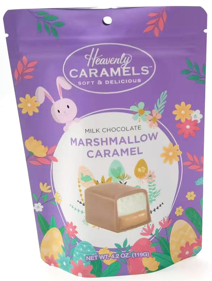 EASTER / SPRING  -Heavenly Chocolate Marshmallow Caramels