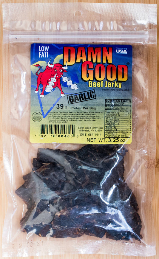 3.25 oz Garlic Beef Jerky