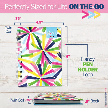 Pocket Notebooks | List, Plan, Doodle | Plan It - Poppin' Pinwheels