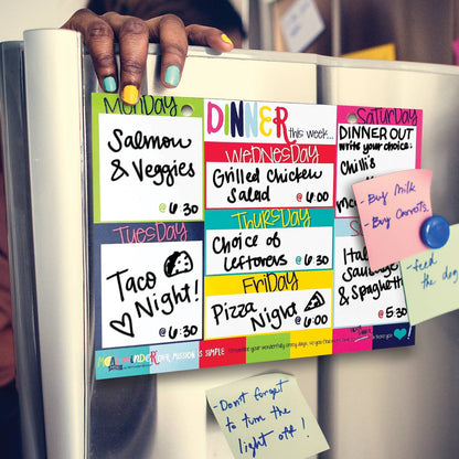 52-Week Meal Minder® Weekly Menu Planner Pad |